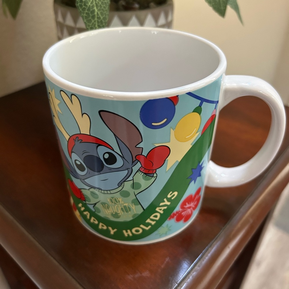 Disney Stitch Christmas “One More Sleep” Mug-excellent condition